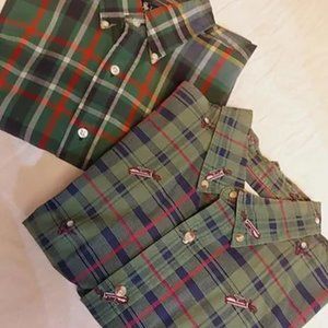 Ralph Lauren & Grand Slam Flannel Button Down Combo {F0192}